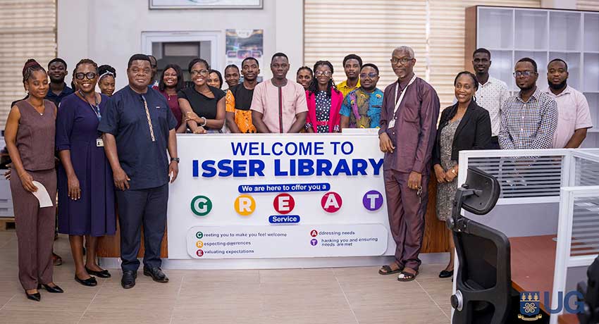 ISSER opens e-library to enhance research and learning