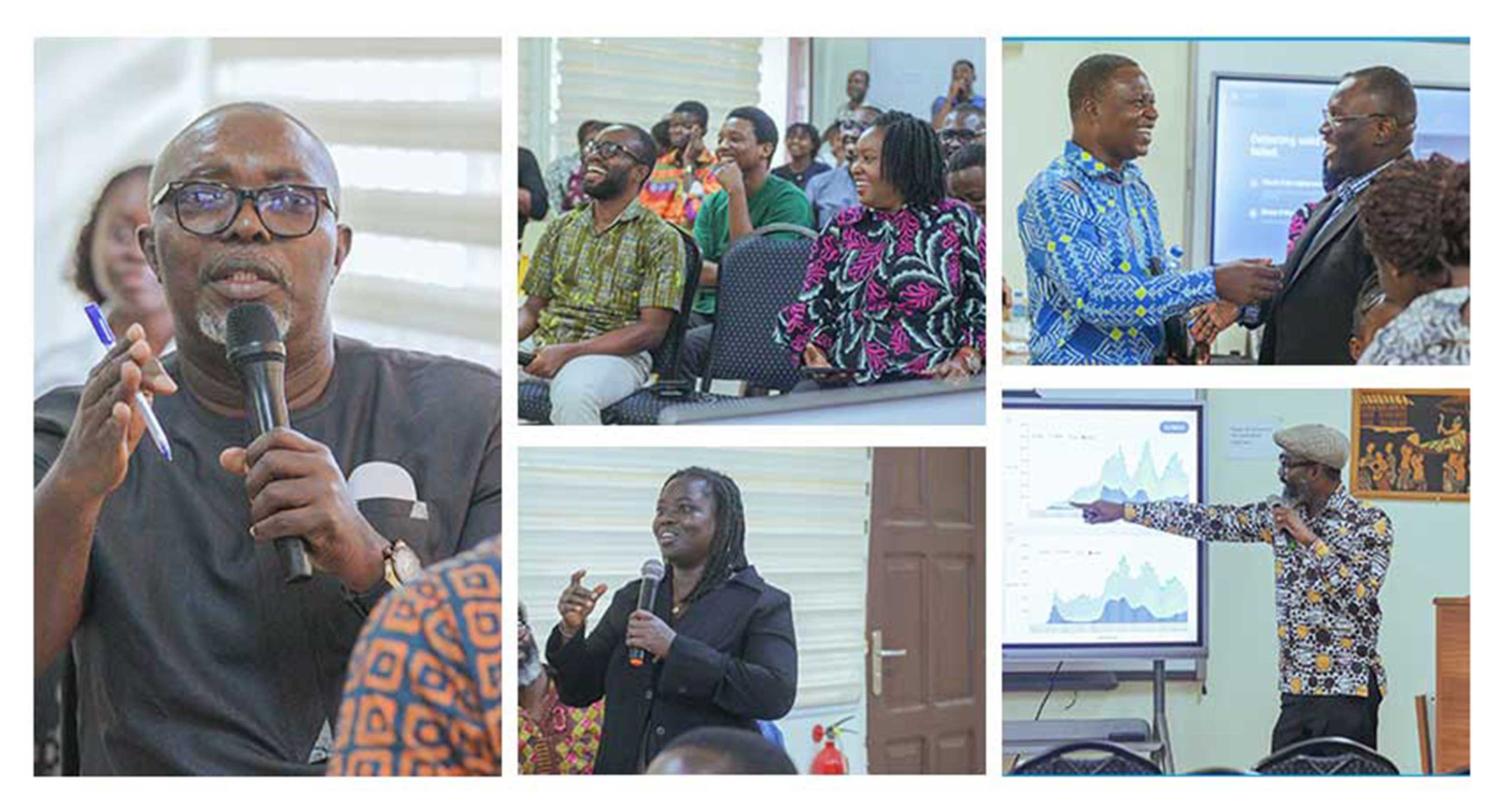 Learning, exchange and connection: Seminar participants engaging in discussions, sharing perspectives and building connections in a relaxed atmosphere.