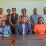 FoW WCA team members at ISSER after the inception workshop for the second cohort of grantees.